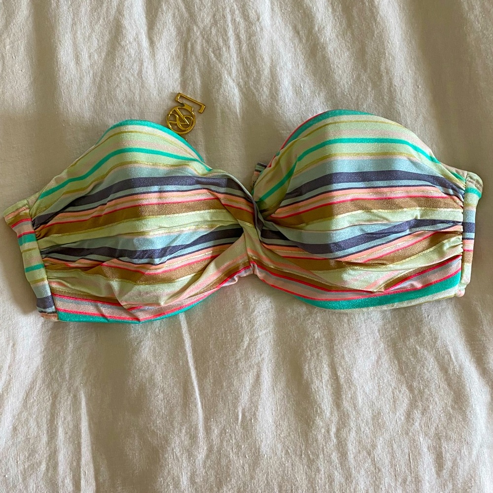 Victoria Secret Twist Bandeau Bikini Top